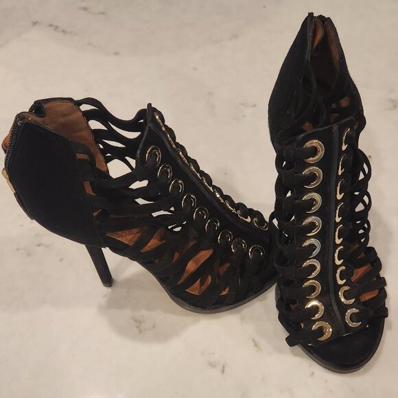 Givenchy gladiator heels with dust bags - Picture 6 of 12